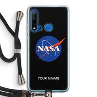 CaseCompany NASA: Huawei P20 Lite (2019) Transparant Hoesje met koord