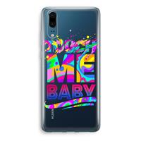 CaseCompany Touch Me: Huawei P20 Transparant Hoesje