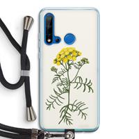 CaseCompany Tansy: Huawei P20 Lite (2019) Transparant Hoesje met koord