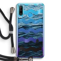 CaseCompany Oceaan: Huawei P30 Lite Transparant Hoesje met koord
