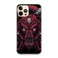CaseCompany Hell Hound and Serpents: iPhone 13 Pro Max Transparant Hoesje