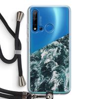 CaseCompany Zee golf: Huawei P20 Lite (2019) Transparant Hoesje met koord