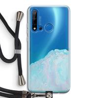 CaseCompany Fantasie pastel: Huawei P20 Lite (2019) Transparant Hoesje met koord