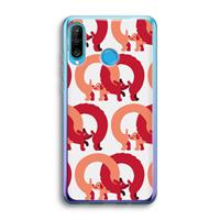 CaseCompany Dogs: Huawei P30 Lite Transparant Hoesje