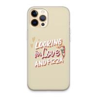 CaseCompany Pizza is the answer: iPhone 13 Pro Max Transparant Hoesje