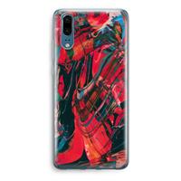 CaseCompany Endless Descent: Huawei P20 Transparant Hoesje