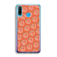 CaseCompany Just peachy: Huawei P30 Lite Transparant Hoesje