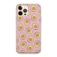 CaseCompany Dancing avocados: iPhone 13 Pro Max Transparant Hoesje