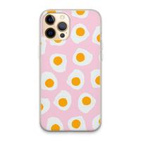 CaseCompany Dancing eggs: iPhone 13 Pro Max Transparant Hoesje