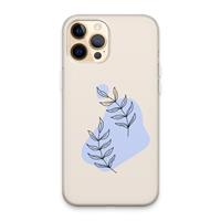 CaseCompany Leaf me if you can: iPhone 13 Pro Max Transparant Hoesje