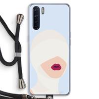 CaseCompany Incognito: Oppo A91 Transparant Hoesje met koord