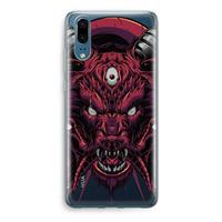 CaseCompany Hell Hound and Serpents: Huawei P20 Transparant Hoesje