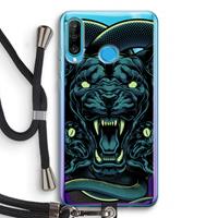 CaseCompany Cougar and Vipers: Huawei P30 Lite Transparant Hoesje met koord