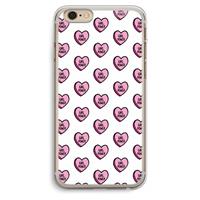 CaseCompany GIRL POWER: iPhone 6 Plus / 6S Plus Transparant Hoesje