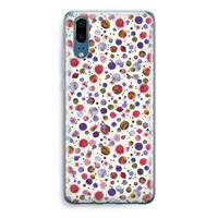 CaseCompany Planets Space: Huawei P20 Transparant Hoesje