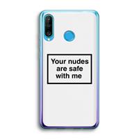 CaseCompany Safe with me: Huawei P30 Lite Transparant Hoesje