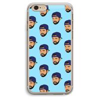 CaseCompany Drake Away: iPhone 6 Plus / 6S Plus Transparant Hoesje