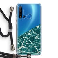 CaseCompany Weerkaatsing water: Huawei P20 Lite (2019) Transparant Hoesje met koord