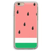CaseCompany Watermeloen: iPhone 6 Plus / 6S Plus Transparant Hoesje