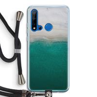 CaseCompany Stranded: Huawei P20 Lite (2019) Transparant Hoesje met koord