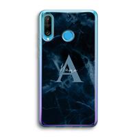 CaseCompany Midnight Marble: Huawei P30 Lite Transparant Hoesje