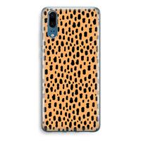 CaseCompany Panter: Huawei P20 Transparant Hoesje