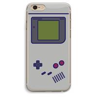 CaseCompany Game On: iPhone 6 Plus / 6S Plus Transparant Hoesje