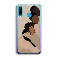 CaseCompany Sweet creatures: Huawei P30 Lite Transparant Hoesje