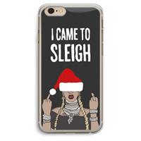 CaseCompany Came To Sleigh: iPhone 6 Plus / 6S Plus Transparant Hoesje