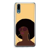 CaseCompany Golden hour: Huawei P20 Transparant Hoesje