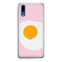 CaseCompany Sunny side up: Huawei P20 Transparant Hoesje