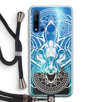 CaseCompany Oh Deer: Huawei P20 Lite (2019) Transparant Hoesje met koord