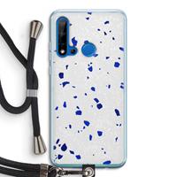 CaseCompany Terrazzo N°5: Huawei P20 Lite (2019) Transparant Hoesje met koord