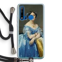 CaseCompany Eleonore: Huawei P20 Lite (2019) Transparant Hoesje met koord