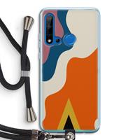 CaseCompany Noor A: Huawei P20 Lite (2019) Transparant Hoesje met koord