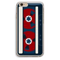 CaseCompany Here's your tape: iPhone 6 Plus / 6S Plus Transparant Hoesje