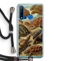 CaseCompany Haeckel Chelonia: Huawei P20 Lite (2019) Transparant Hoesje met koord