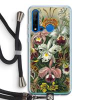 CaseCompany Haeckel Orchidae: Huawei P20 Lite (2019) Transparant Hoesje met koord