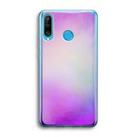 CaseCompany Clouds pastel: Huawei P30 Lite Transparant Hoesje