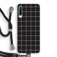 CaseCompany Rooster 2: Huawei P Smart Pro Transparant Hoesje met koord