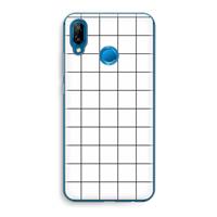 CaseCompany Rooster: Huawei P20 Lite Transparant Hoesje