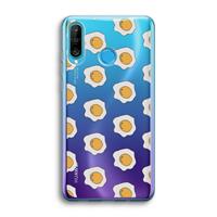 CaseCompany Bacon to my eggs #1: Huawei P30 Lite Transparant Hoesje