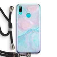 CaseCompany Fantasie pastel: Huawei P Smart (2019) Transparant Hoesje met koord