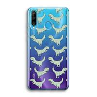 CaseCompany Dinos: Huawei P30 Lite Transparant Hoesje