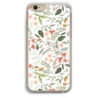 CaseCompany Sweet little flowers: iPhone 6 Plus / 6S Plus Transparant Hoesje