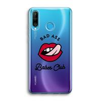 CaseCompany Badass Babes Club: Huawei P30 Lite Transparant Hoesje