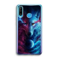 CaseCompany Where Light And Dark Meet: Huawei P30 Lite Transparant Hoesje