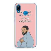 CaseCompany Hotline bling: Huawei P20 Lite Transparant Hoesje