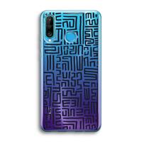 CaseCompany Moroccan Print: Huawei P30 Lite Transparant Hoesje