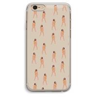 CaseCompany You're so golden: iPhone 6 Plus / 6S Plus Transparant Hoesje